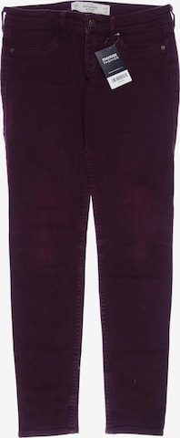 Abercrombie & Fitch Jeans 24 in Rot: predná strana