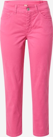 MAC Slimfit Broek 'MELANIE' in Roze: voorkant