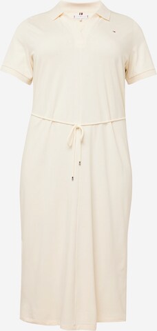 Tommy Hilfiger Curve Dress in Beige: front