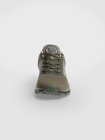 CAMP DAVID Leichter Sneaker im Strick-Design in Grün