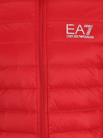 Veste mi-saison EA7 Emporio Armani en rouge