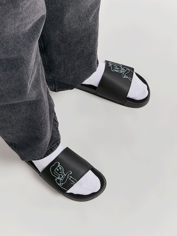 ABOUT YOU x StayKid Sandal 'Freunde' in Black: front