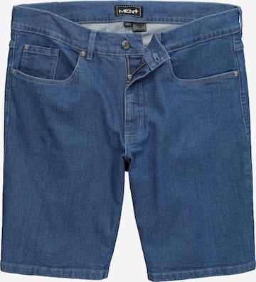 Men Plus Regular Jeans in Blue: front