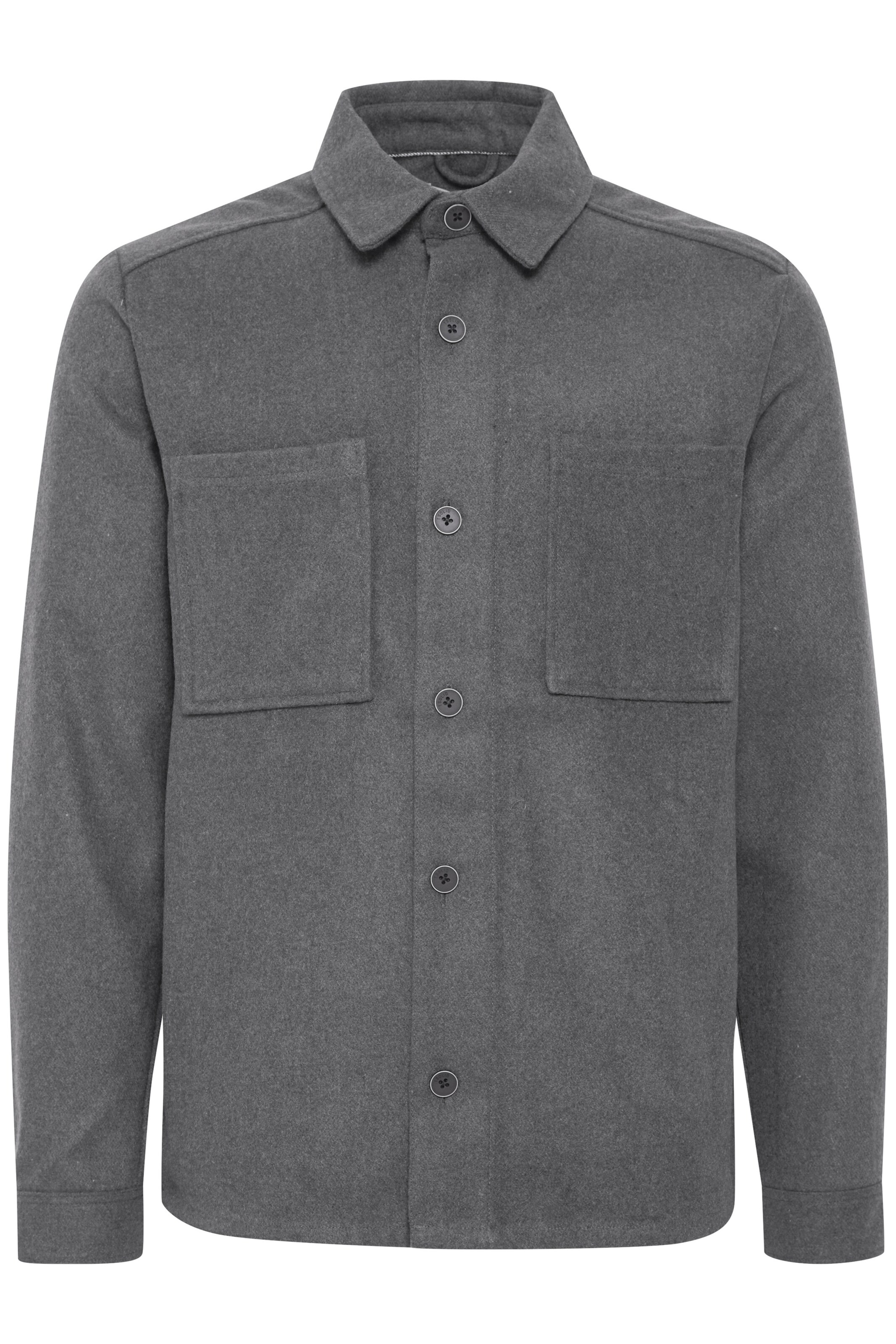 !Solid Tussenjas 'LIAM' in Grijs: voorkant