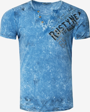 Rusty Neal Shirt in Blue: front