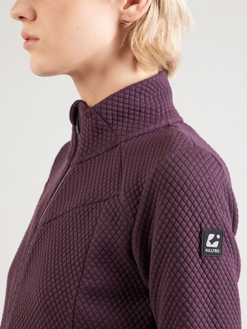 KILLTEC - Chaqueta polar funcional 'KOW 2' en lila