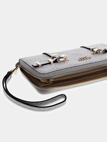 GUESS Wallet 'Leona' in Beige