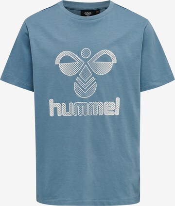 T-Shirt Hummel en bleu : devant