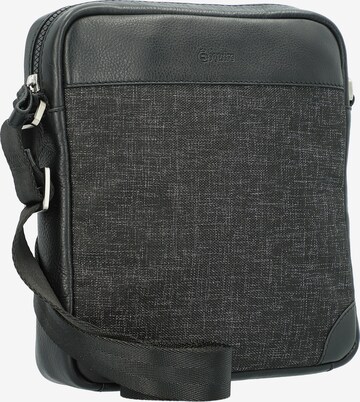 Esquire Crossbody Bag in Black: front