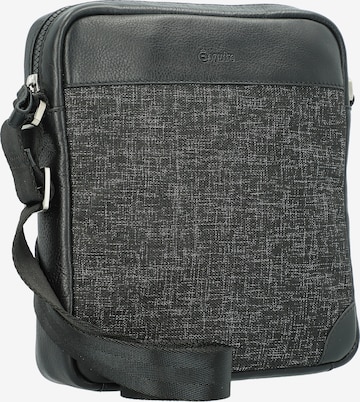 Esquire Crossbody Bag in Black: front