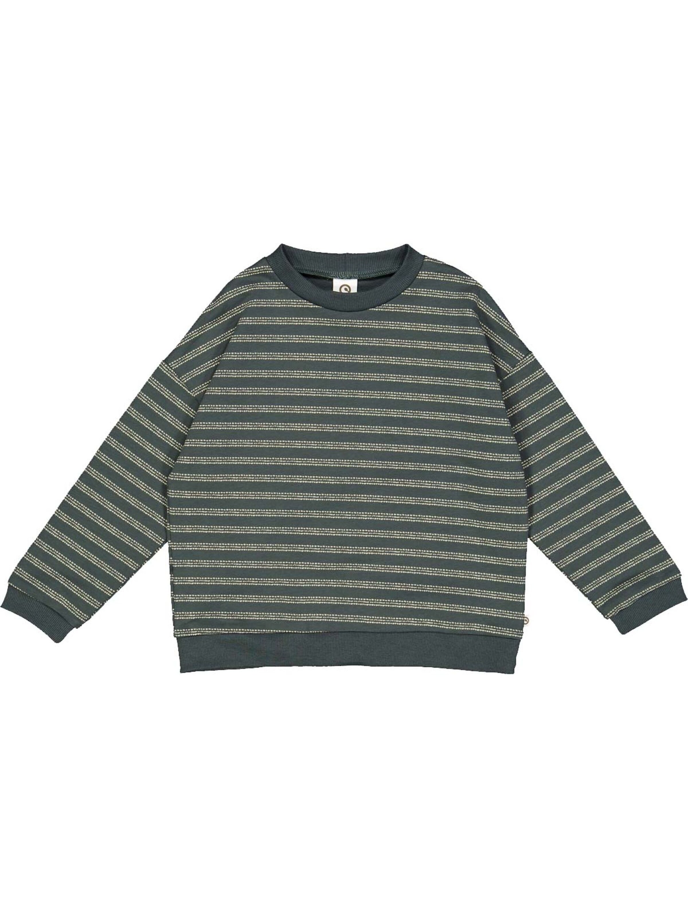 Felpa di Müsli by GREEN COTTON in verde: frontale