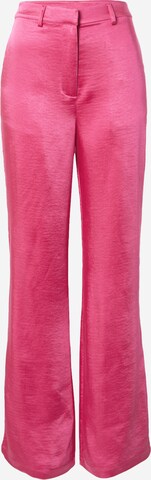 Hoermanseder x About You Wide leg Trousers 'Felice' in Pink: front