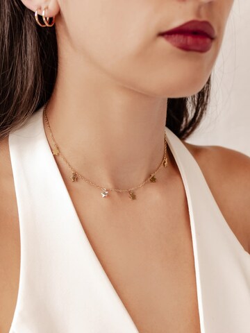 Hey Happiness Kette 'Star and Moon' in Gold