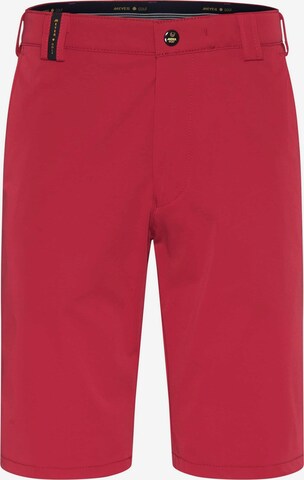 MEYER Workout Pants in Red: front