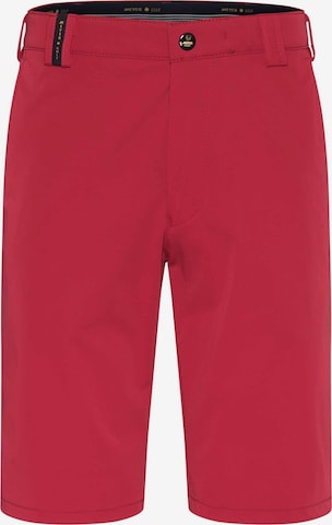 MEYER Slim fit Workout Pants in Red: front