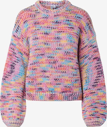 PIECES Pullover 'PCAJLA' in Pink: Vorderseite