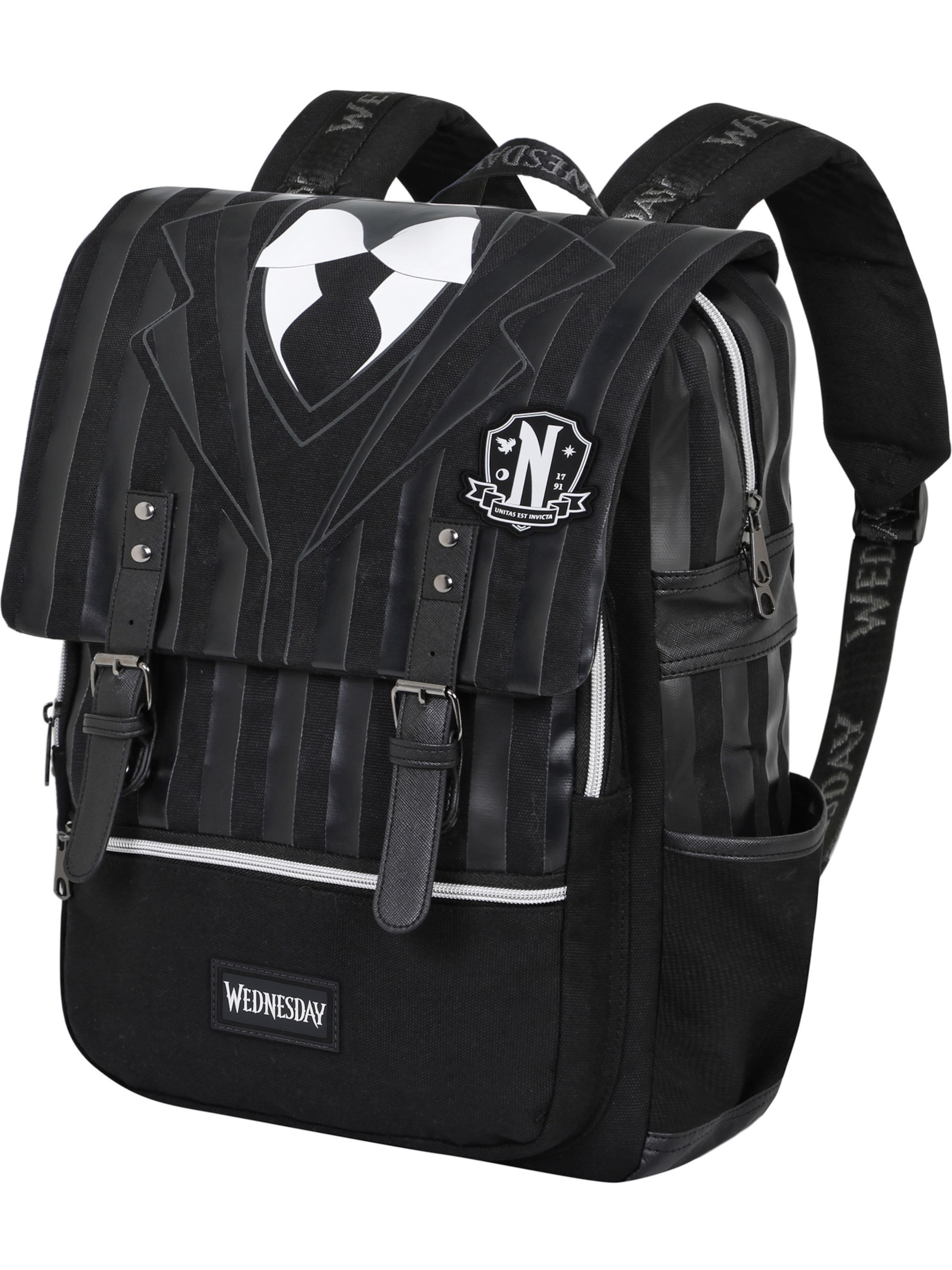 Wednesday Rucksack in Schwarz