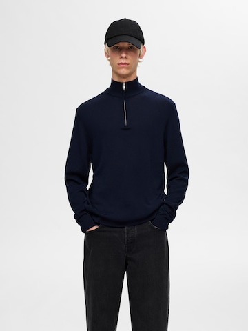 SELECTED HOMME - Jersey 'SLHTray' en azul: frente