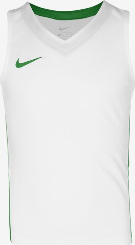 Maglia funzionale 'Team Stock 20' di NIKE in bianco: frontale