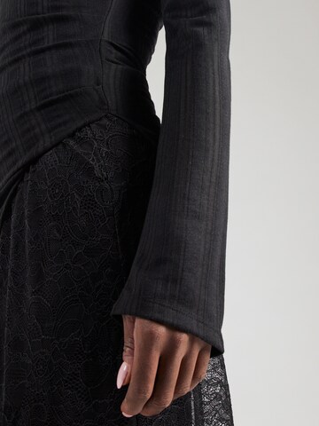Maglietta 'Helen' di WEEKDAY in nero