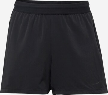 NIKE Regular Workout Pants 'FLX REP 4.0' in Black: front