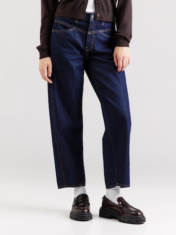 Barrel Jeans 'Liv' de la COMMA pe albastru: față