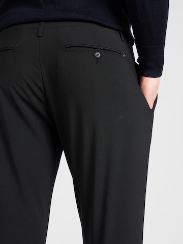 Effilé Pantalon à pince 'BEN' Dondup en noir