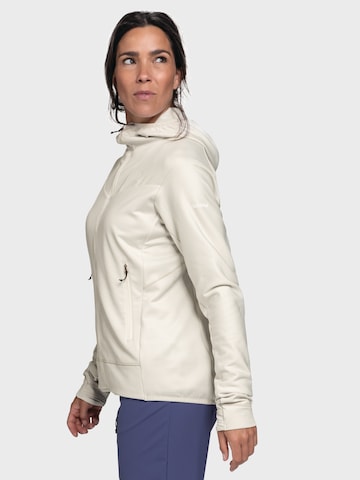 Schöffel Functionele fleece jas 'Blaueis' in Beige