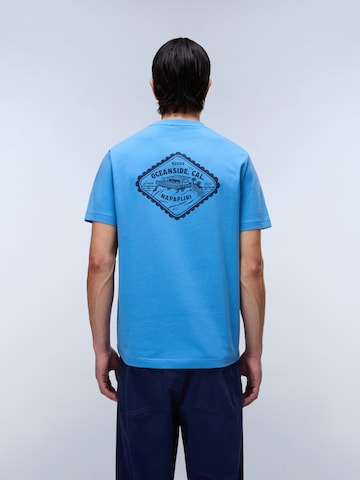 NAPAPIJRI Футболка 'Flint' в Синий