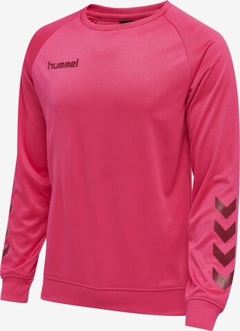 Hummel Athletic Sweatshirt 'Poly' in Pink