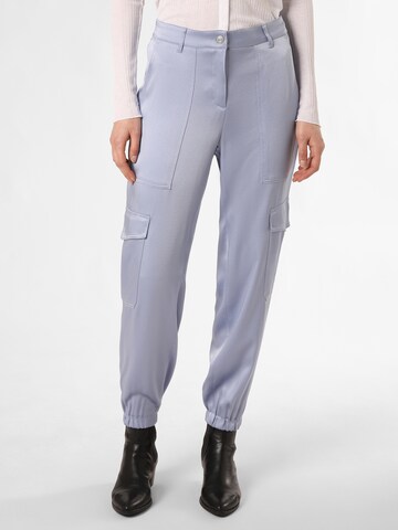 Cambio Loose fit Pants 'Karo' in Blue: front