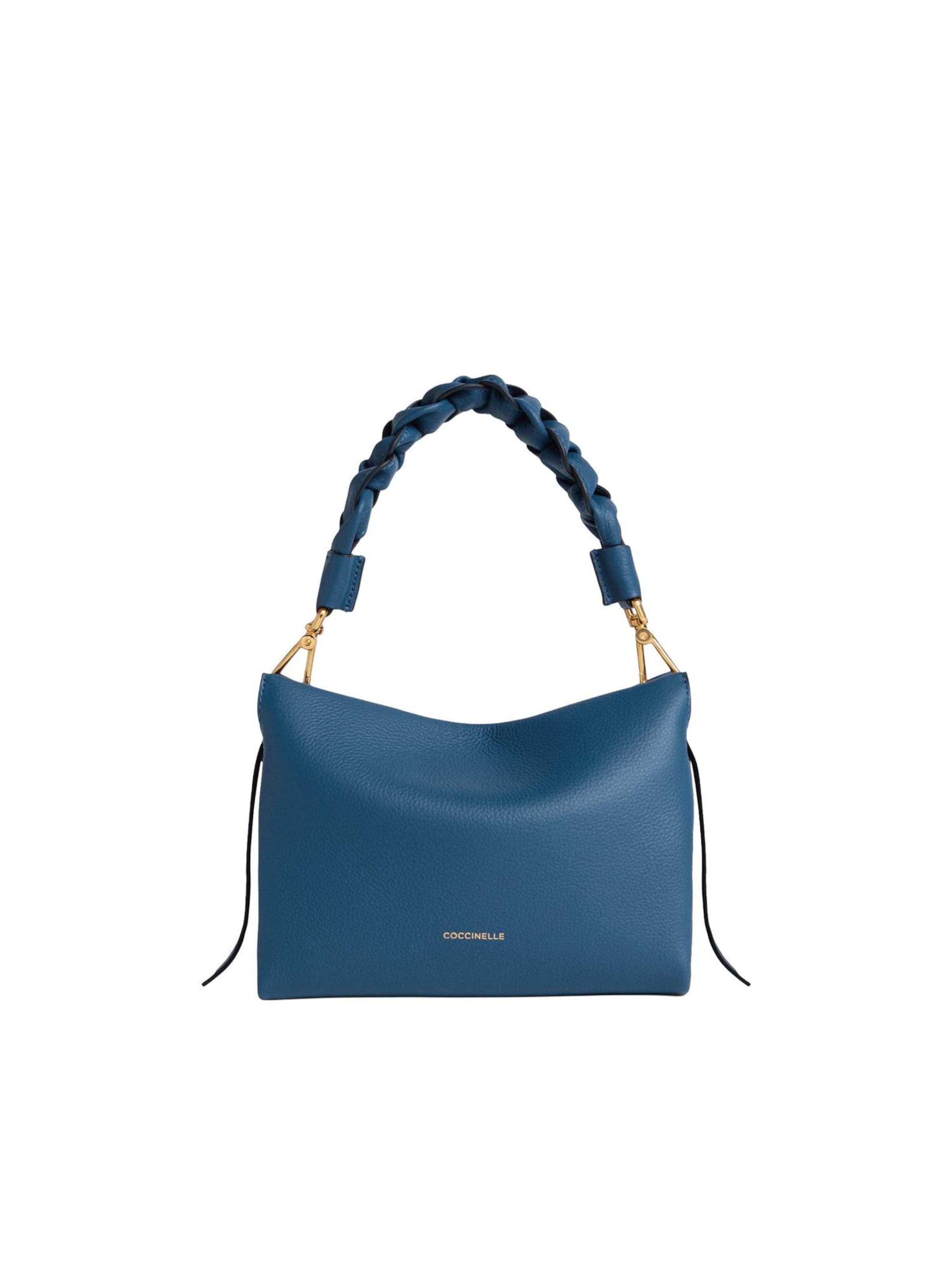 Coccinelle - Bolso de mano 'COCCINELLE Boheme 26 330' en azul: frente