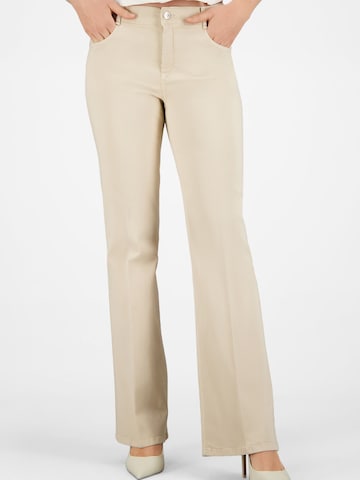 Coupe slim Pantalon 'ZURI126' Gardeur en beige : devant