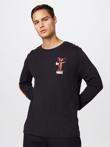 NIKE Performance shirt in Black: front