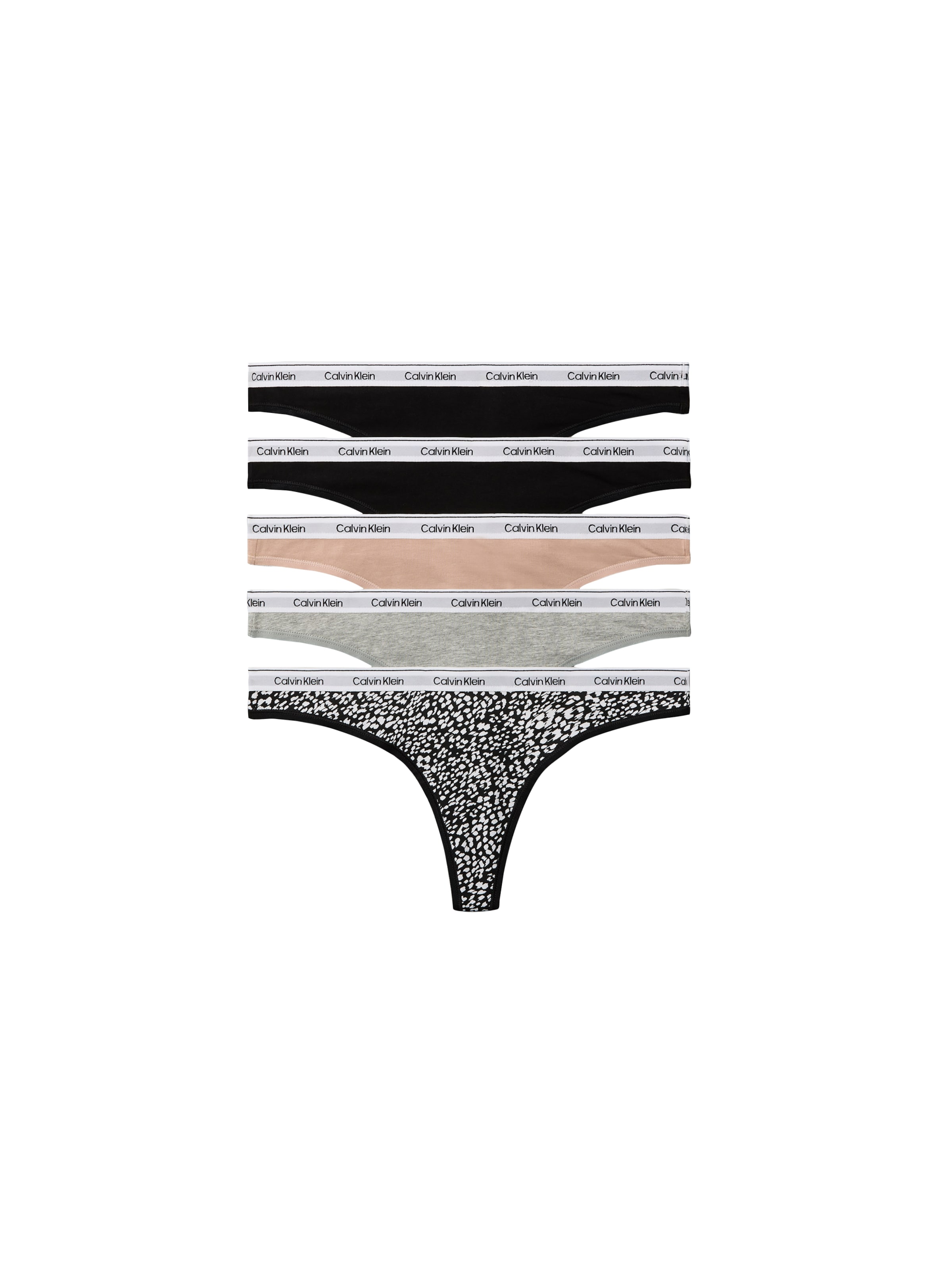 Calvin Klein Underwear Στρινγκ σε μπεζ: μπροστά