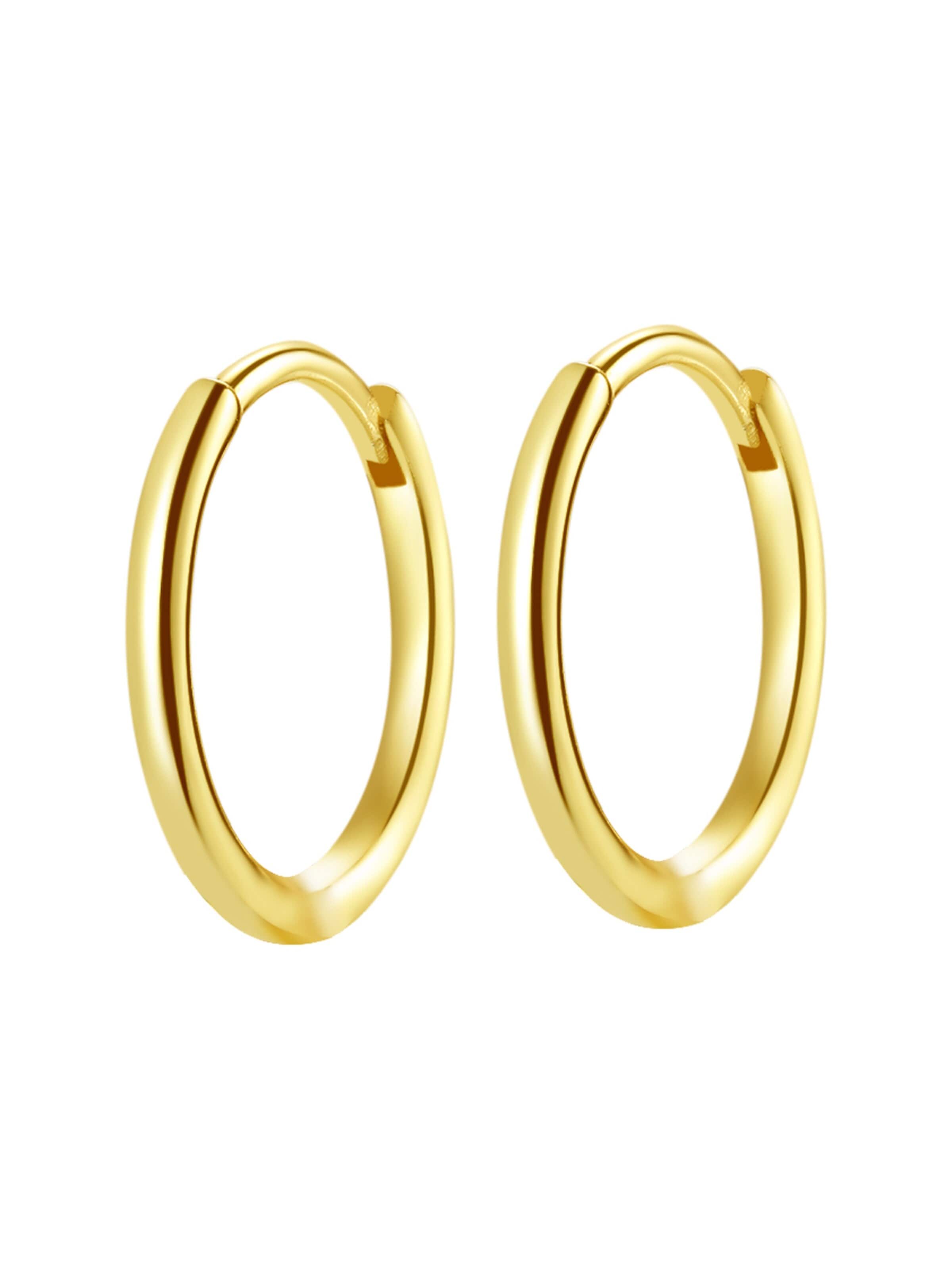 Hey Happiness Earrings 'Basis' in Gold