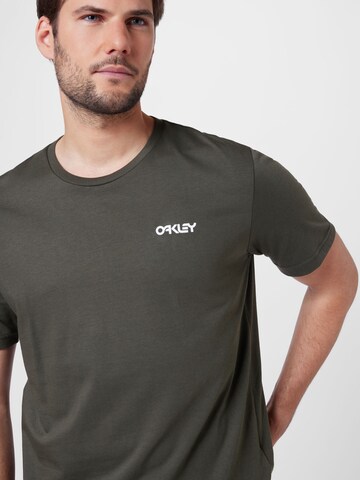 OAKLEY Performance Shirt 'Marble' in Green