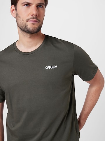 OAKLEY Функциональная футболка 'Marble' в Зеленый