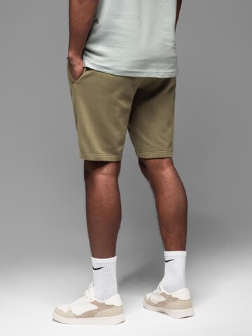 Ombre Regular Trousers in Green