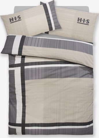 H.I.S Duvet Cover 'Linus' in Beige: front