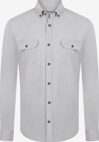 Chemise 'Darell' DENIM CULTURE en gris : devant