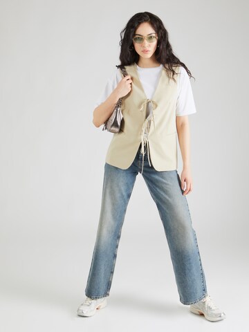 Gilet TOPSHOP en beige