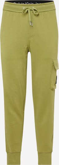 Kelnės iš Calvin Klein Jeans, spalva – rusvai žalia, Prekių apžvalga