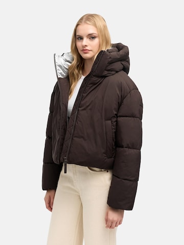 MARIKOO Winterjas 'Zilvaa 16' in Bruin