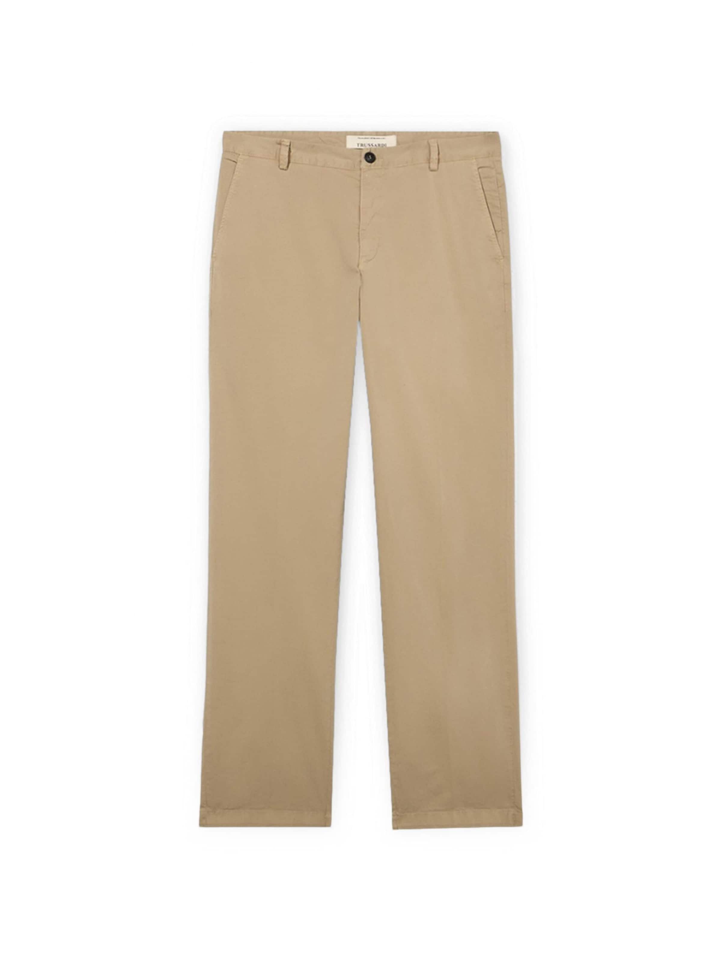 Regular Pantalon Trussardi en beige : devant