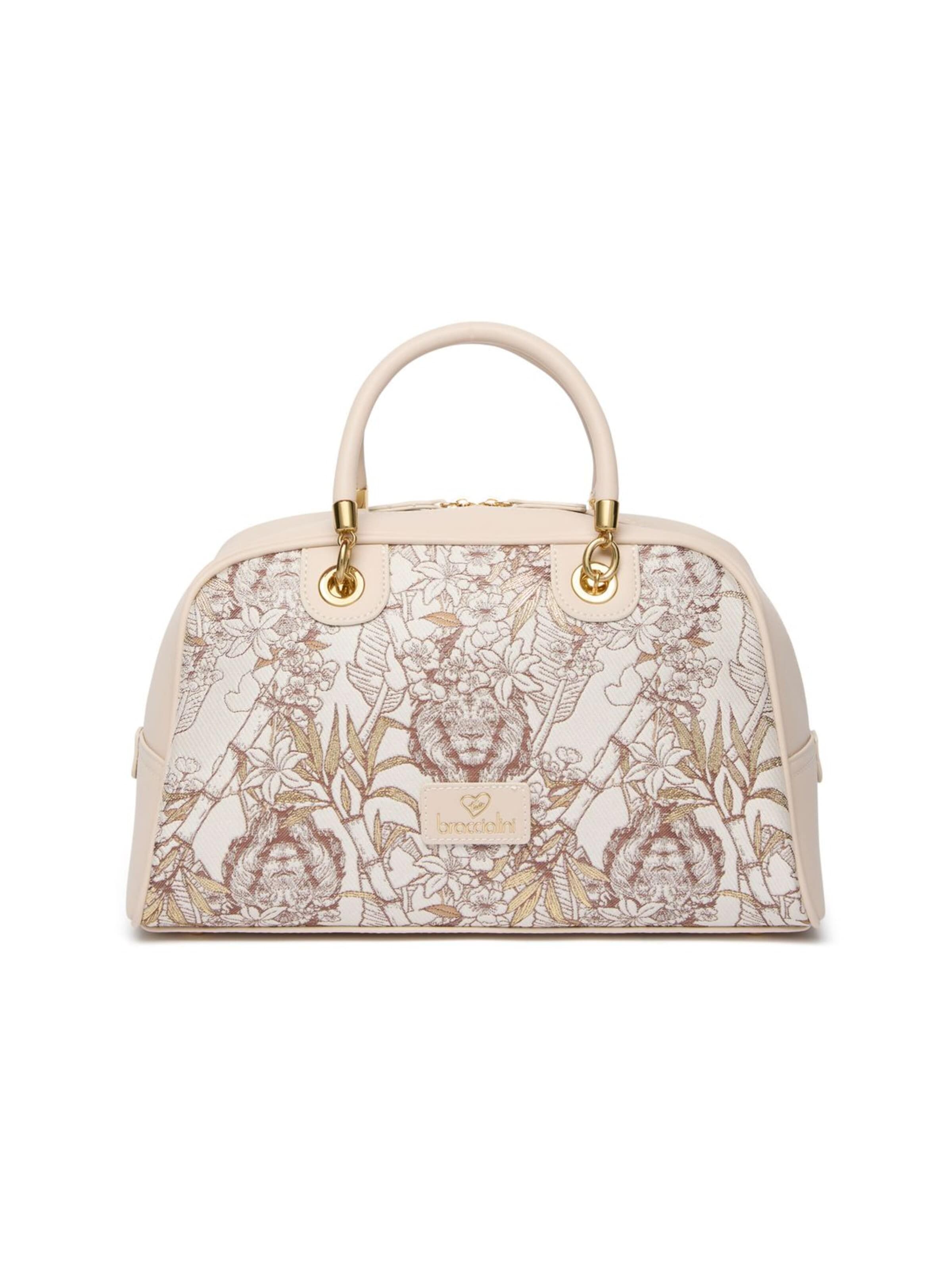 Borsa a mano 'Jacquard' in One Size Braccialini di colore beige, Visualizzazione prodotti