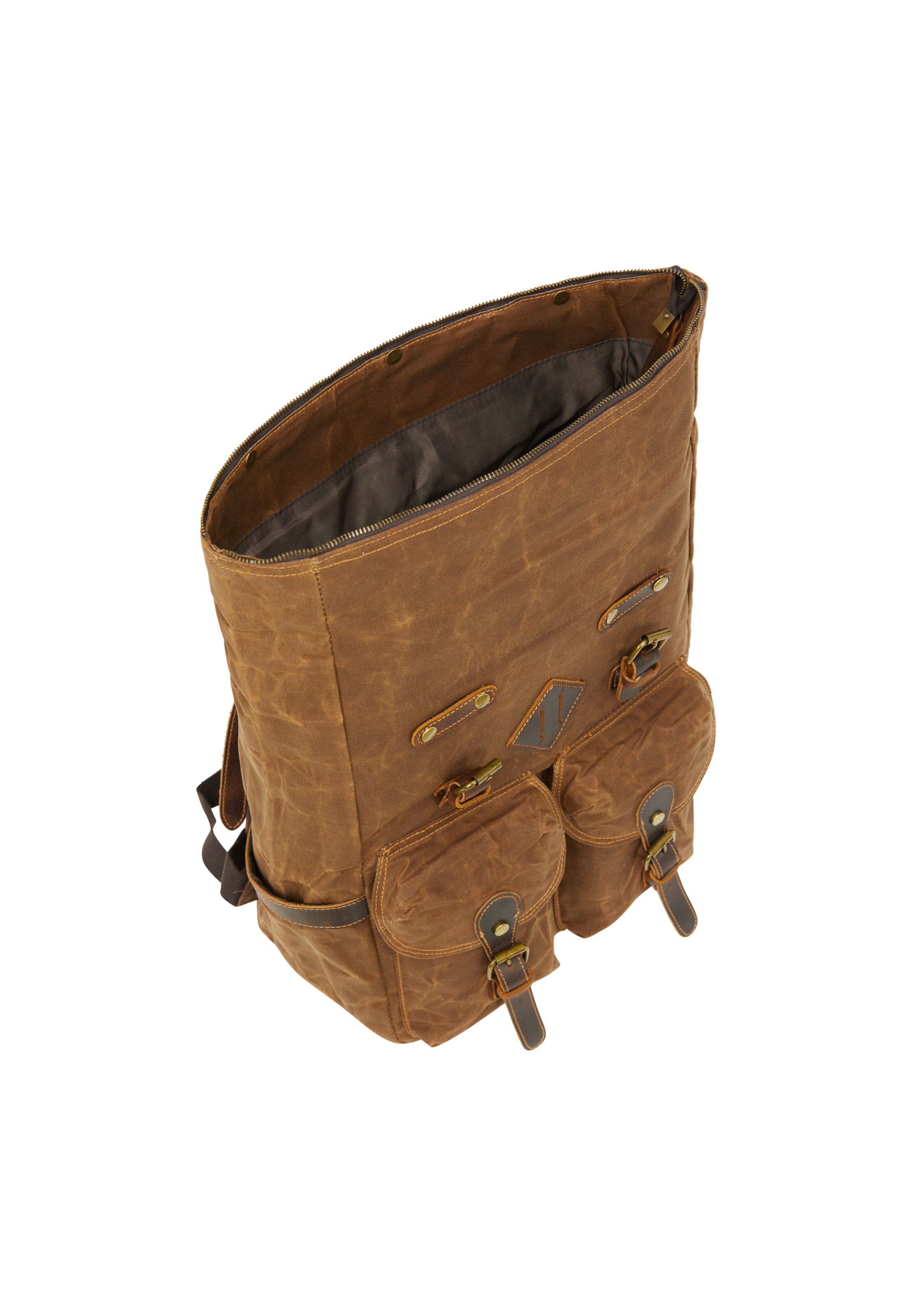 DreiMaster Vintage - Mochila en marrón