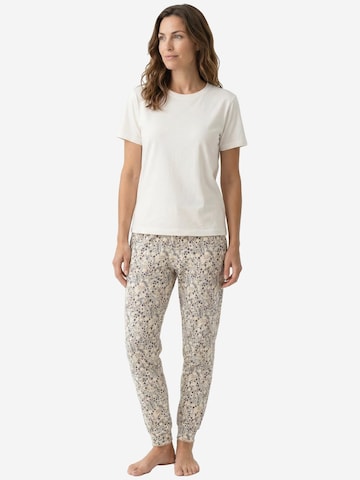 SCHIESSER Pajama 'Mix & Relax' in White: front