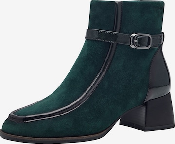 Tamaris Stiefelette in Grün: Vorderseite