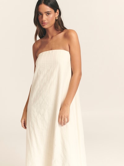 St MRLO Jurk 'CYPRESS DRESS' in de kleur Crème, Productweergave